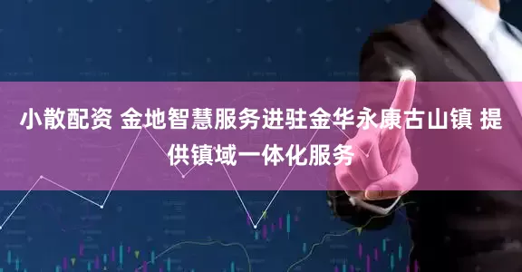 小散配资 金地智慧服务进驻金华永康古山镇 提供镇域一体化服务